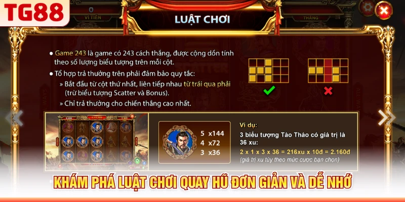 Khám phá luật chơi quay hũ đơn giản và dễ nhớ