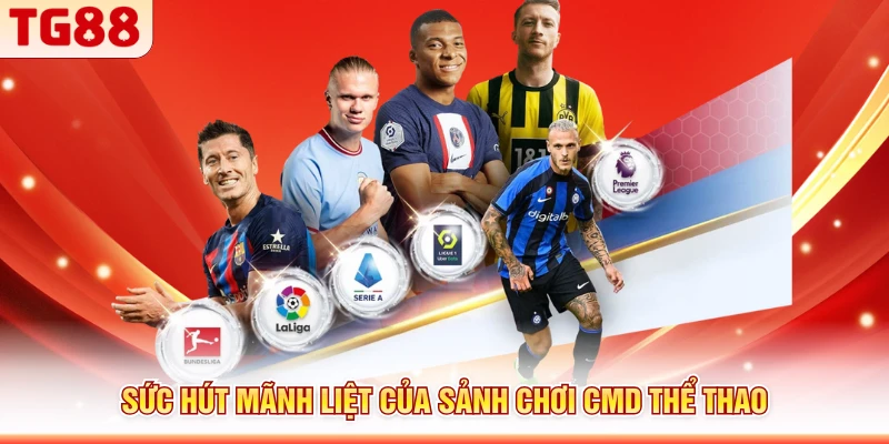 Sức hút mãnh liệt của sảnh chơi CMD thể thao