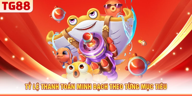 Tỷ lệ thanh toán minh bạch theo từng mục tiêu